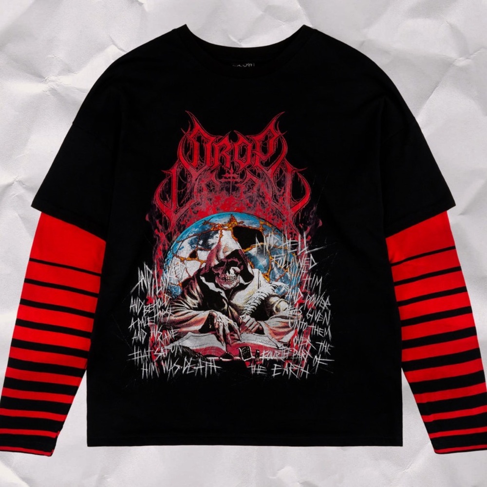 DROPDEAD LIFE SENTENCE SHIRT L
